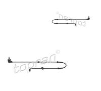 2X TOPRAN Sensore Raddrehzahl Dietro Sinistra Destra Per Audi A4 8D2 B5 8D5