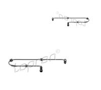 2X TOPRAN Sensore Raddrehzahl Dietro Sinistra Destra Per Ford Fiesta VI Ecosport