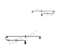 2X TOPRAN Sensore Raddrehzahl Dietro Sinistra Destra Per Ford Fiesta VI Ecosport