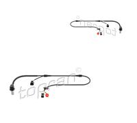 2x TOPRAN Sensore Velocità Della Ruota Anteriore SX Dx per Audi A6 Avant 4B