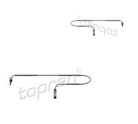 2x TOPRAN Sensore Velocità Della Ruota Posteriore SX Dx per BMW 3er Tour E91 E90