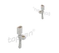2x TOPRAN Sensore Velocità Della Ruota Posteriore SX Dx per VW Passat Variant