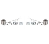 2x TOPRAN Set Cuscinetti Posteriore Sinistra Destra per Peugeot 208 Ca _ Cc _