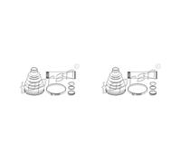 2x TOPRAN Soffietto Albero Trasmissione Anteriore per BMW X5 E53 3er Touring