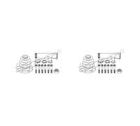 2x TOPRAN Soffietto Albero Trasmissione Anteriore per VW Golf III 1H1 19E 1G1 17