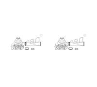 2x TOPRAN Soffietto Assale Posteriore Albero Motore per BMW 5er E34 7er E32