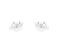 2X TOPRAN Supporto Della Molla Anteriore Per Mercedes-Benz E-Klasse W211 S211