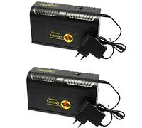 2X Trappole per topi per uso domestico Trappole per topi elettriche per uso interno, per senza uccidere i semi, reutilizzabili e non per domestico senza contatto