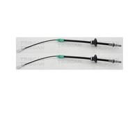 2x triscan 8140 10181 Flessibile Freno a Mano Frontale per Opel Vivaro Renault