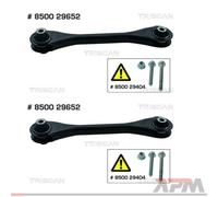2X Triscan 8500 29652 Barra Di Sospensione Per VW Skoda Seat Audi Cupra