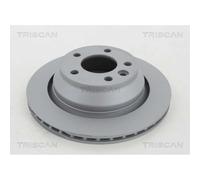 2x TRISCAN Disco Freno Posteriore Ventilato Ø314mm per VW Transporter V Bus 7HB