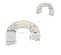 2x TRISCAN Piastra di Ancoraggio Lamiera Paraspruzzi Disco Freno Ant per Volvo