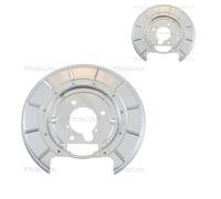 2x TRISCAN Piastra di Ancoraggio Lamiera Paraspruzzi Disco Freno Posteriore per
