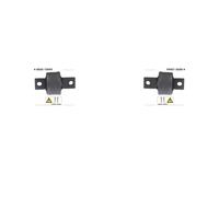 2x TRISCAN Supporto Braccio Oscillante Posteriore SX Dx per Mitsubishi ASX Ga _W