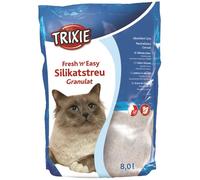 4x Trixie Simple'n'Clean Granulato lettiera in silicato 4 x 8 l