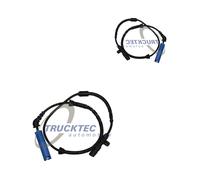2X TRUCKTEC AUTOMOTIVE Sensore Raddrehzahl Drehzahlfüler Dietro Per BMW X5 E53