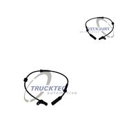 2x TRUCKTEC AUTOMOTIVE Sensore Velocità Della Ruota Anteriore per BMW 1er 3er 4