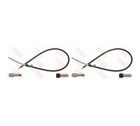 2x TRW Cavo Del Freno a Mano Flessibile per Smart Cabrio 450 0.7 0.6