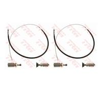 2X TRW Cavo Freno A Mano Freno Di Stazionamento Per Citroën C3 Pluriel HB 1.6