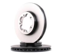 2x TRW DF2389S Disco freno Anteriore per FORD TRANSIT TOURNEO 280mm