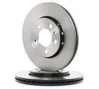 2x TRW DF2803 Disco freno Anteriore per VW Golf IV Hatchback (1J1) POLO (9N)