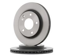 2x TRW DF4035 Disco freno Anteriore adatto per MERCEDES-BENZ Classe A (W168)