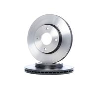 2x TRW DF4036 Disco freno Anteriore per FORD FOCUS (DAW, DBW) FUSION (JU) 258mm