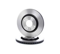 2x TRW DF4184 Disco freno Anteriore per OPEL Corsa F 266mm