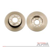 2X TRW DF4276 Disco Freno Per VW Golf V 1K1 Skoda Octavia II Seat Leon Audi A3