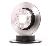 2x TRW DF4276 Disco freno Posteriore per VW GOLF VI (5K1) SCIROCCO (137, 138)