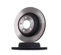 2x TRW DF4360 Disco freno Posteriore per BMW 5 Sedan (E60) 320mm