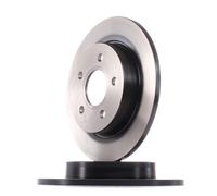 2x TRW DF4372 Disco freno Posteriore per FORD Focus II Hatchback (DA, HCP, DP)