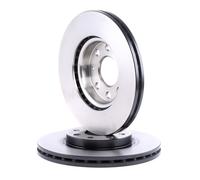 2x TRW DF4796 Disco freno Anteriore per OPEL Corsa D Hatchback (S07) 257mm