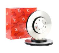 2x TRW DF4824 Disco freno per OPEL AGILA (B) (H08) per SUZUKI SWIFT III (MZ, EZ)