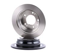 2x TRW DF6123 Disco freno Posteriore per HYUNDAI ix35 (LM, EL, ELH) 262mm