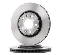 2x TRW DF6184 Disco freno Anteriore per RENAULT Megane III Hatchback (BZ0/1)