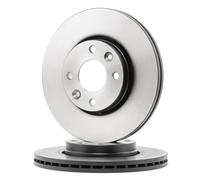 2x TRW DF6186 Disco freno Anteriore adatto per MERCEDES-BENZ CITAN Mixto (415)