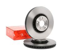 1X Disco Freno Trw DF6472S per Volvo Assale Anteriore
