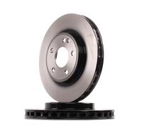 2x TRW DF6501 Disco freno Anteriore adatto per MERCEDES-BENZ A-Klasse (W176)