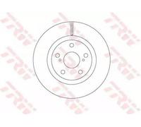 2x TRW DF6675 Disco freno Anteriore per TOYOTA Camry Limousine (V4) Aurion (V5)