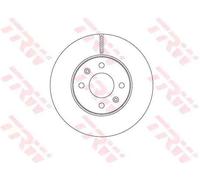 2x TRW DF6794 Disco freno Anteriore per HYUNDAI i20 Hatchback (GB, IB) 256mm