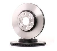 2x TRW Disco freno Ø288mm Altezza: 49,5mm Spessore: 25mm Cerchio foro-Ø: 112mm ventilato DF4295 Compatibilità con VW Golf VII Hatchback 5G1, BQ1, BE1, BE2 GOLF VI 5K1 Golf V Hatchback 1K1 T-Roc A11