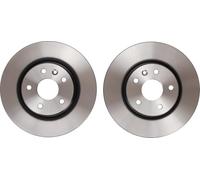 2x TRW Disco freno Anteriore Ø276mm Altezza: 45,5mm Spessore: 26mm Cerchio foro-Ø: 105mm ventilato DF6819 Compatibilità con OPEL Astra K Hatchback B16 Astra K Sports Tourer B16, VAUXHALL