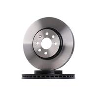 Disco freno TRW LUC DF4426 anteriore, ventilato, altamente carbonizzato, 1 Pezzo