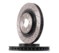 Disco freno TRW DF6633S anteriore, ventilato, perforato, 1 Pezzo