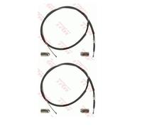 2x TRW GCH379 Cavo Freno a Mano Posteriore per Peugeot 308 I Citroën C4 II DS