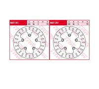 2X TRW MST251 Disco Freno