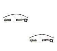 2X TRW Tubi Freni Anteriore Sinistro Destro Per Nissan Vanette Cargo Bus HC 23