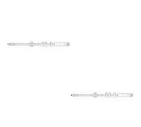 2X TRW Tubo Frenante Anteriore Sinistro Destro Per Fiat Seicento/600 187