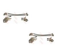 2X TRW Tubo Frenante Posteriore Doppio Per Ford Tourneo Connect Transit